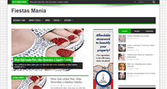 Desktop Screenshot of fiestasmania.com